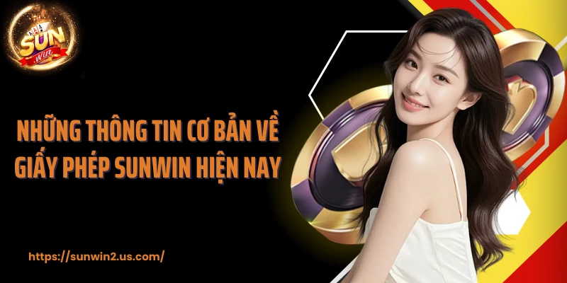 Những thông tin cơ bản về giấy phép Sunwin hiện nay