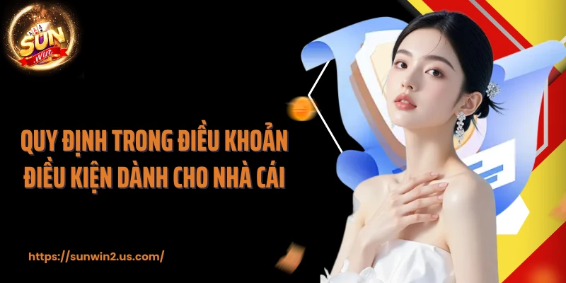 Quy định trong điều khoản điều kiện dành cho nhà cái