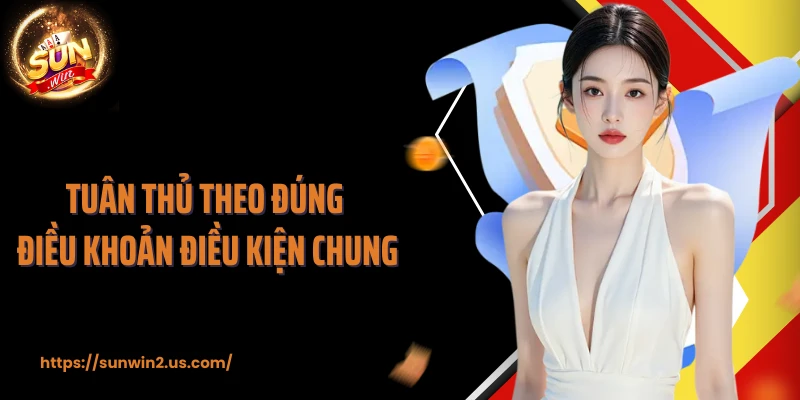 Tuân thủ theo đúng điều khoản điều kiện chung